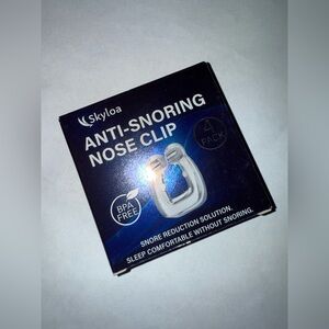 Anti-Snoring Nose Clip - 4 Pack
